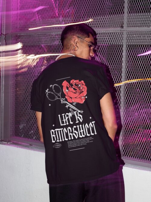 life is bittersweet Front & Backprint