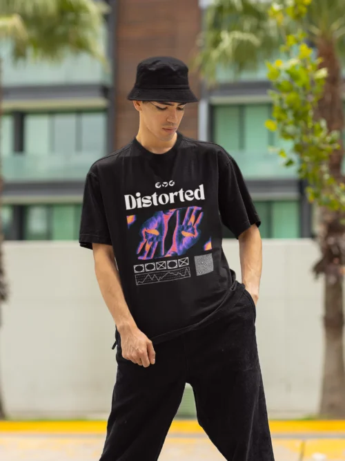 Distorted OVERSIZED T-shirt
